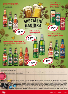 akční leták CBA 21.7.2021-1.8.2021