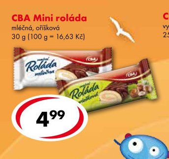 CBA Mini roláda