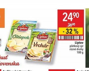 Liptov plátkový sýr