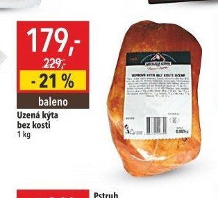 Uzená kýta bez kosti