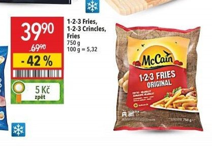 1-2-3 Fries, 1-2-3 Crincles, Fries