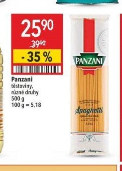 Panzani těstoviny