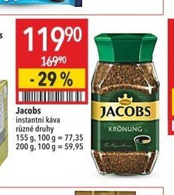 Jacobs instantní káva