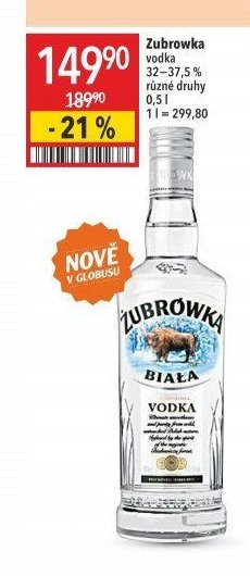 Zubrowka vodka