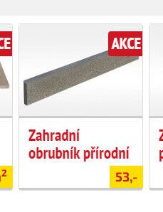 Zahradní obrubník přírodní - UNI HOBBY akcniletaky.com