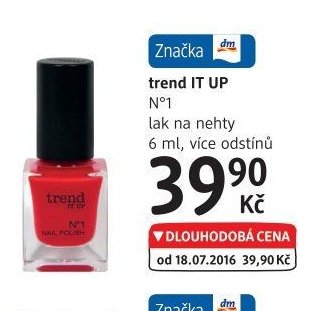 trend IT UP N°1 lak na nehty
