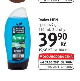 Radox MEN sprchový gel
