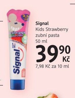Signal Kids Strawberry zubní pasta