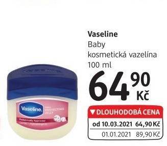 Vazelína Baby Vaseline