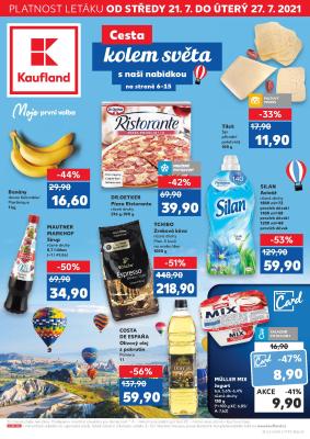 akční leták Kaufland 21.7.2021-27.7.2021