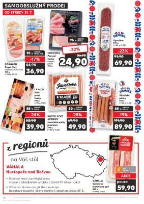 akční leták Kaufland 21.7.2021-27.7.2021