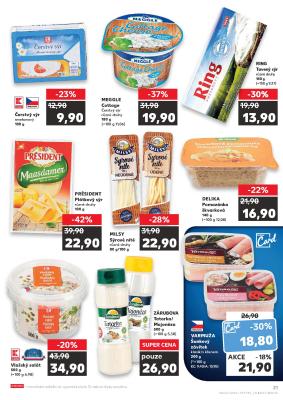 akční leták Kaufland 21.7.2021-27.7.2021
