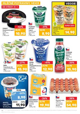 akční leták Kaufland 21.7.2021-27.7.2021