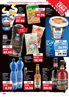 akční leták Kaufland 21.7.2021-27.7.2021