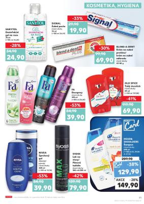 akční leták Kaufland 21.7.2021-27.7.2021