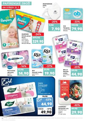 akční leták Kaufland 21.7.2021-27.7.2021