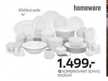 12 KOMBINOVANÝ SERVIS, 80DÍLNÝ