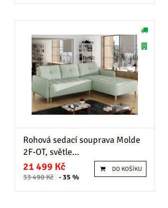 Rohová sedací souprava Molde 2F-OT, světle... - ASKO akcniletaky.com
