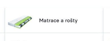 Matrace a rošty