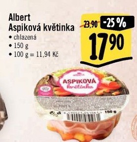 Aspiková květinka Albert