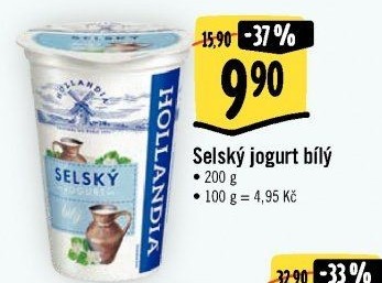Bílý jogurt selský Hollandia