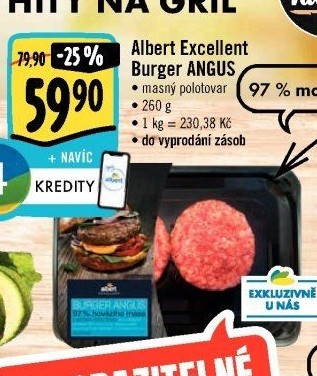 Burger Angus Albert Excellent