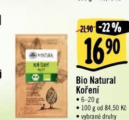 Koření Bio It’s Natural