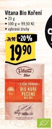 Koření Bio Vitana