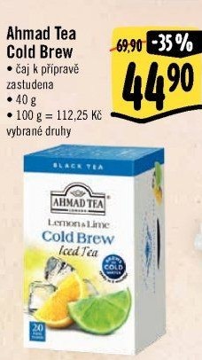 Ledový čaj Cold Brew Ahmad Tea