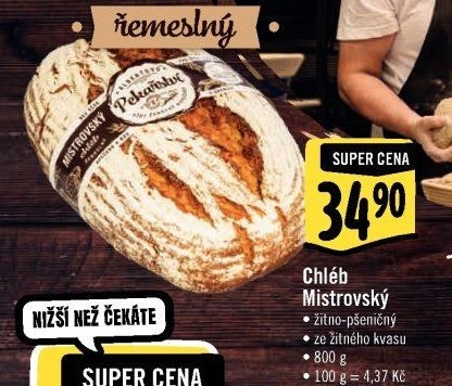 Mistrovský chléb Albert