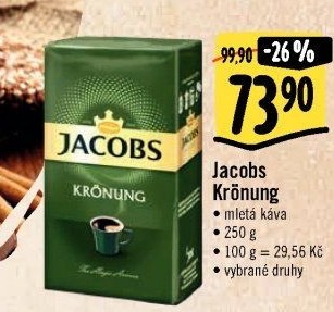 Mletá káva Jacobs Krönung