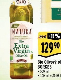 Olivový olej bio Borges