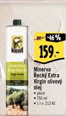Olivový olej extra panenský Minerva