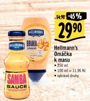 Omáčky k masu Hellmann'