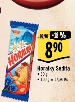 Oplatky Horalky Sedita