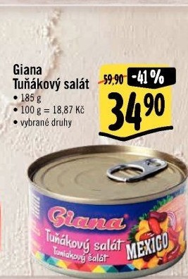 Salát s tuňákem Giana