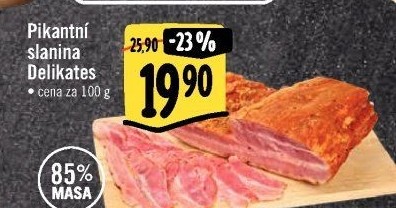 Slanina pikantní delikates