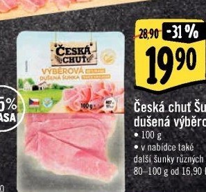 Šunka dušená výběrová Česká chuť