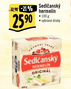 Sýr Hermelín Sedlčanský