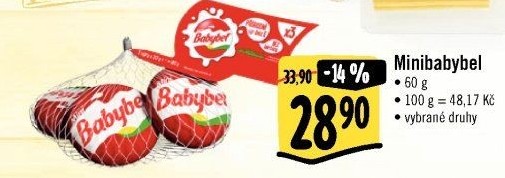 Sýr Mini Babybel Veselá kráva