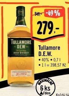 Whisky irská Tullamore Dew