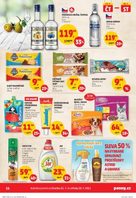 akční leták Penny Market 22.7.2021-28.7.2021
