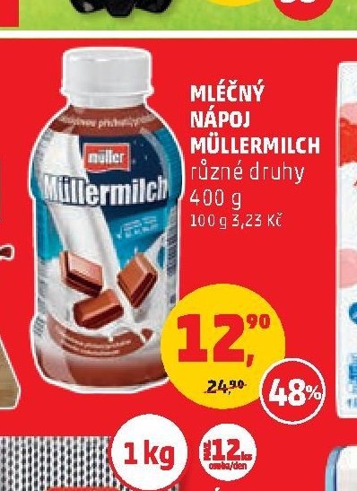 Mléčný nápoj Müllermilch 400 g