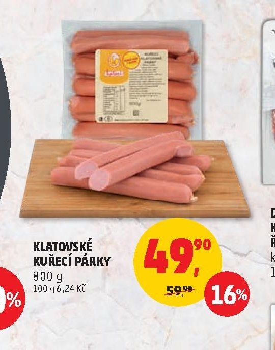 KLATOVSKÉ KUŘECÍ PÁRKY
