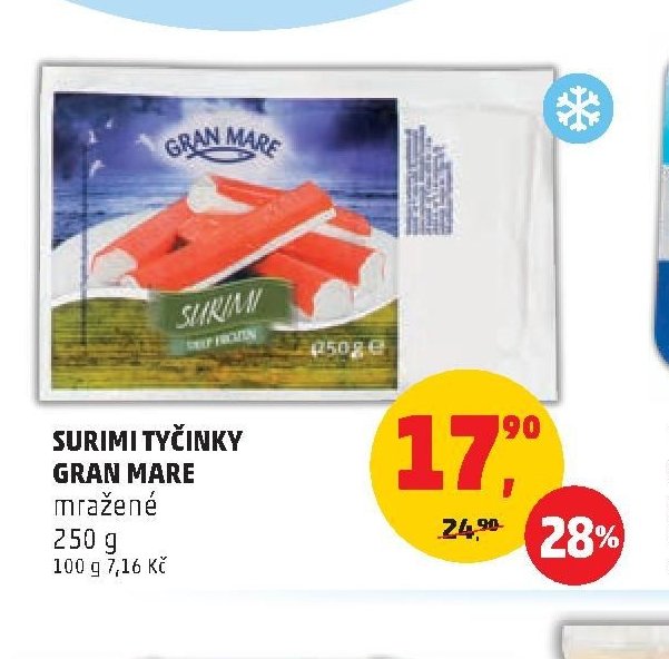 Surimi tyčinky Gran Mare