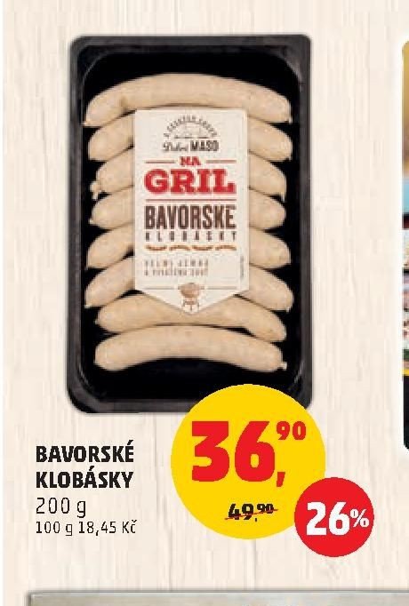 BAVORSKÉ KLOBÁSKY