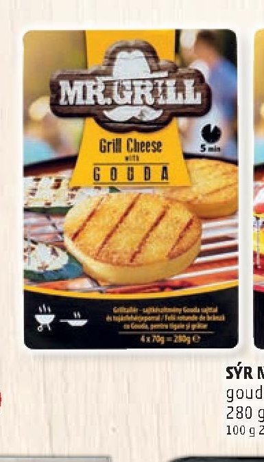 SÝR NA GRIL MR. GRILL GOUDA