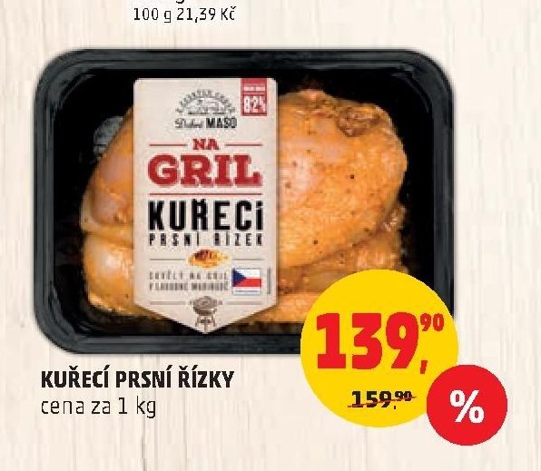 KUŘECÍ PRSNÍ ŘÍZKY