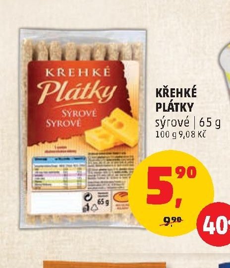 KŘEHKÉ PLÁTKY SYROVÉ