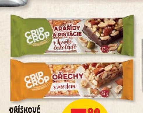 Oříškové tyčinky Crip Crop
